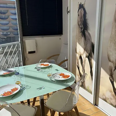 Climatise Avec Piscine, Terrasse Et Parking A 200m De La - - Fr-1-250-258 Apartment *